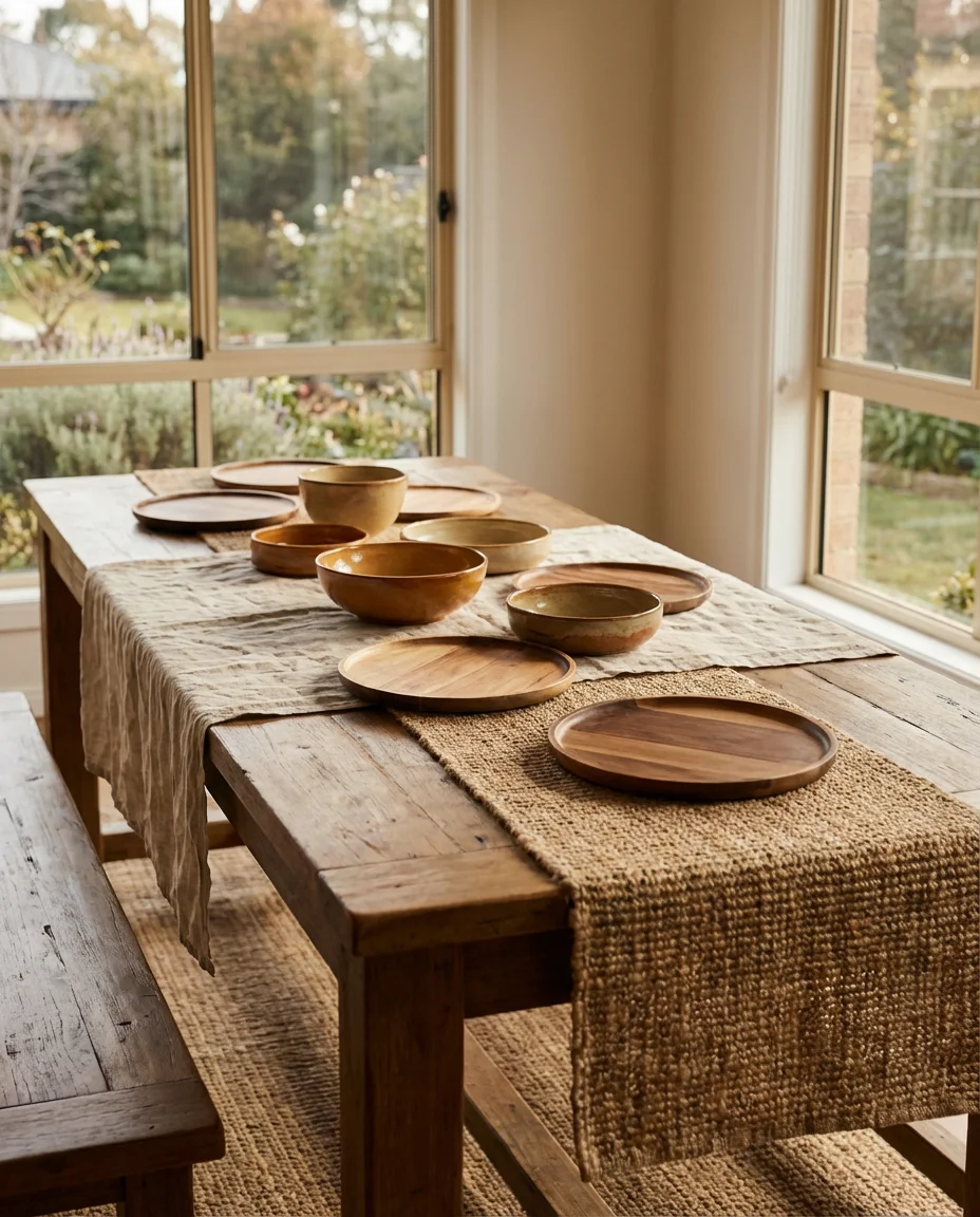 Ideas for Mixing Table Shapes with Layered Decor 1