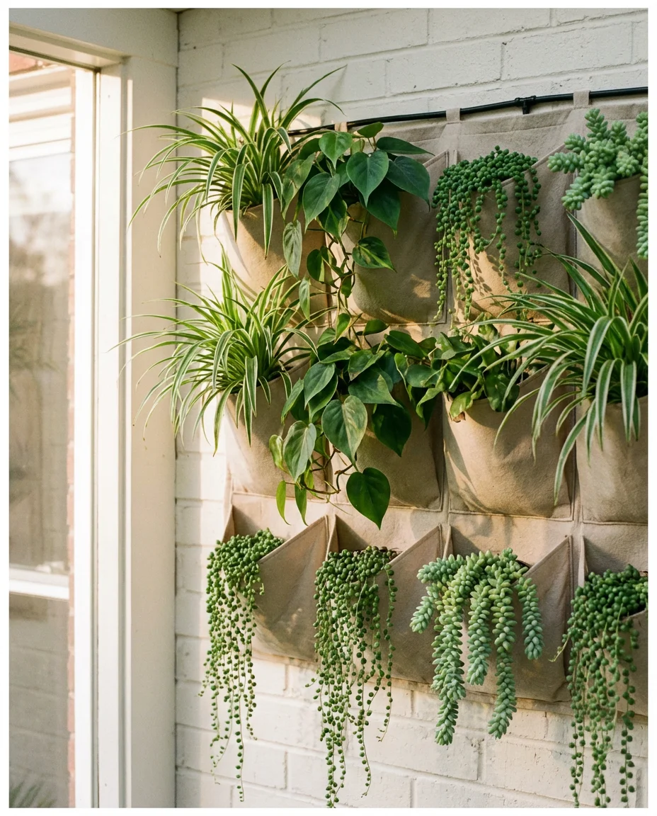 Indoor Sunroom With Vertical Garden Wall 2