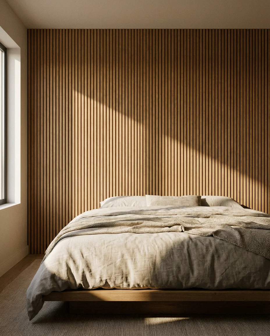 Inspo-Worthy Headboard Wall With Texture 1