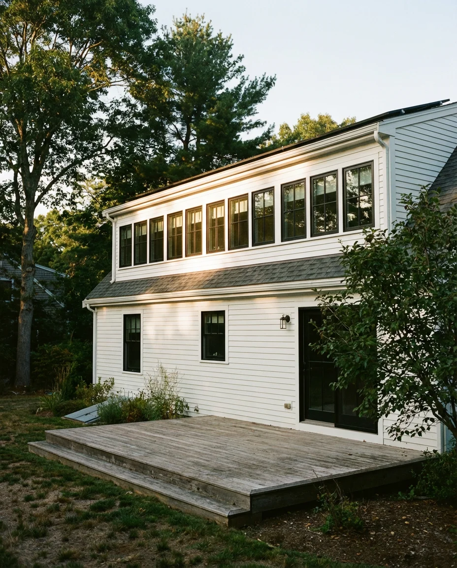Large Dormer Expansion With Black Trim 2