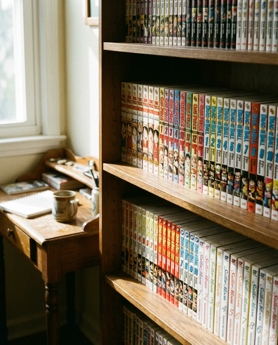 Manga Collection Display in a Teen Room 2