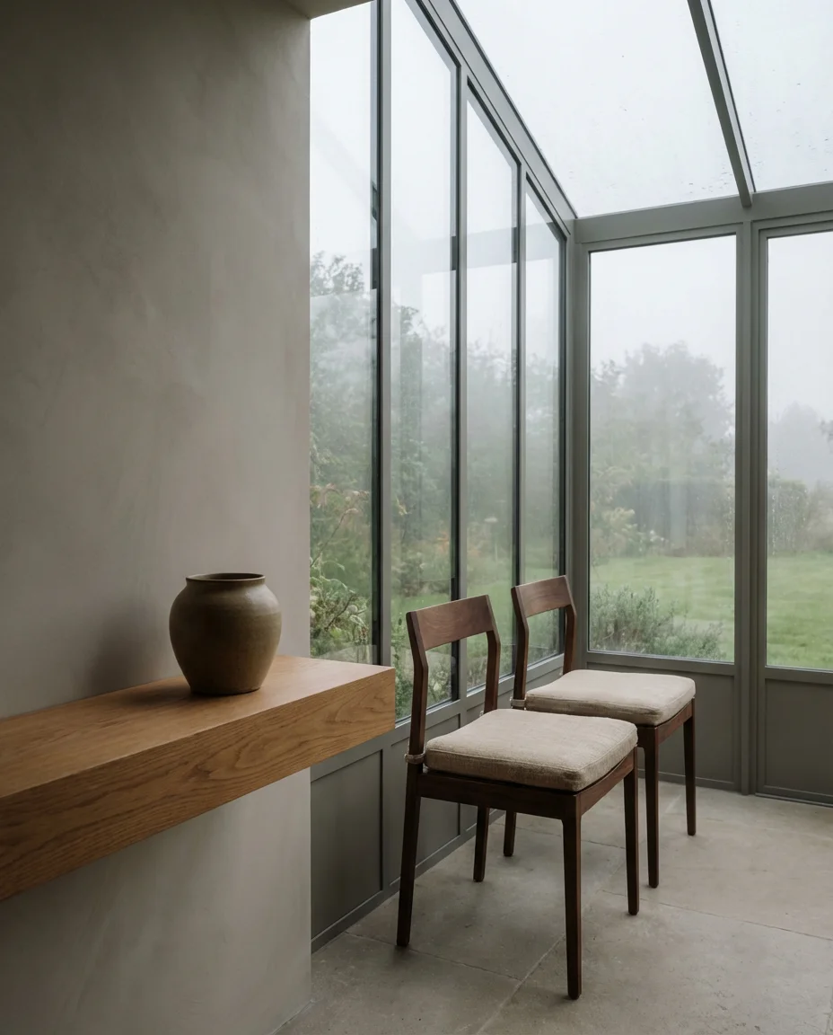 Modern Minimalist Glass Sunroom 2