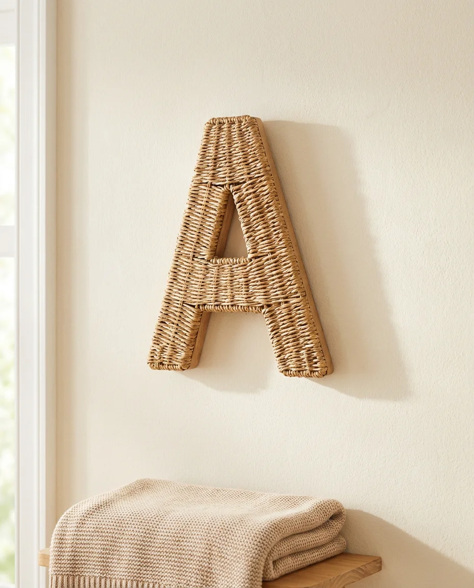 Monogram Wall Initial as Art 2