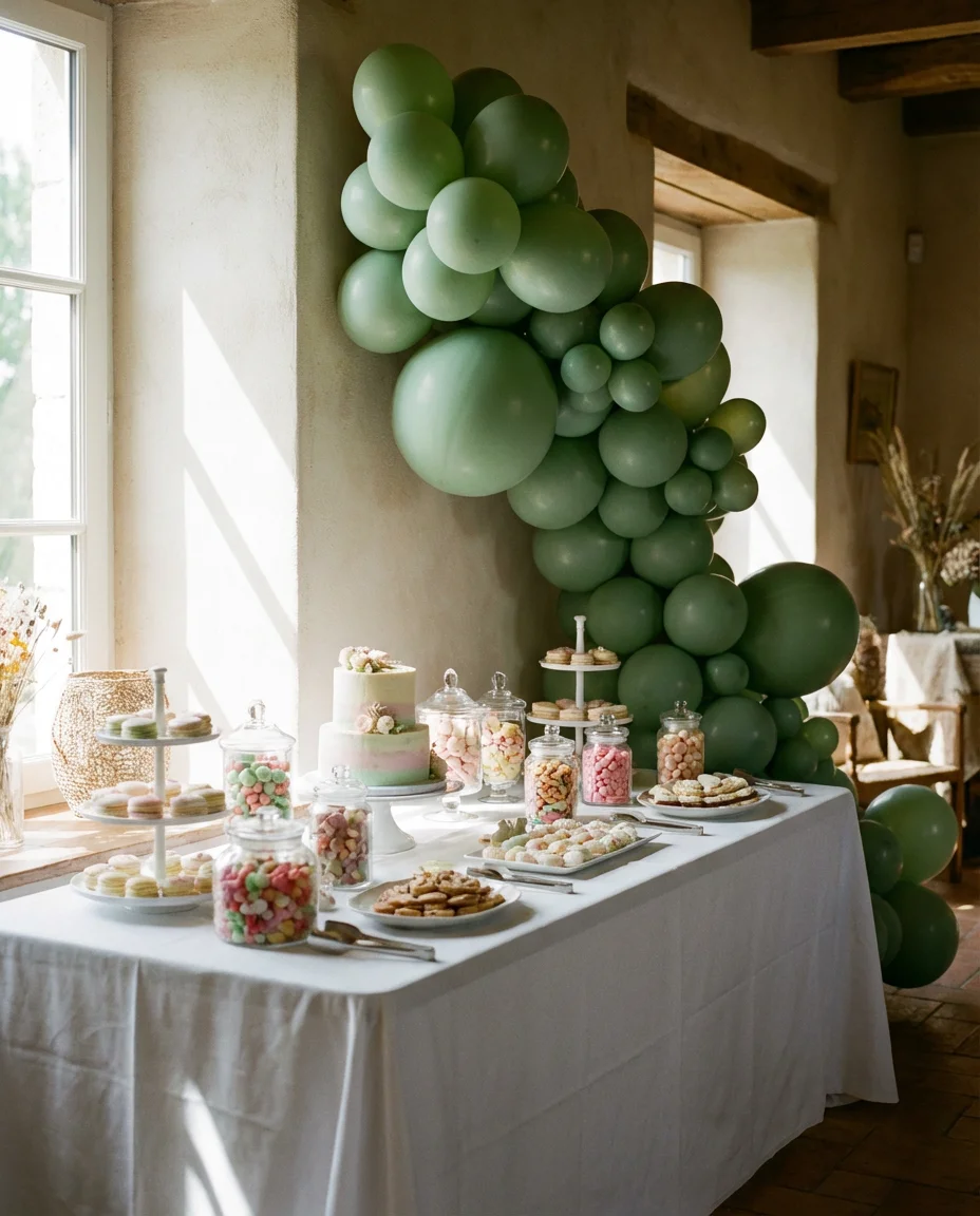 Party Planning Balloon and Sweets Buffet 1