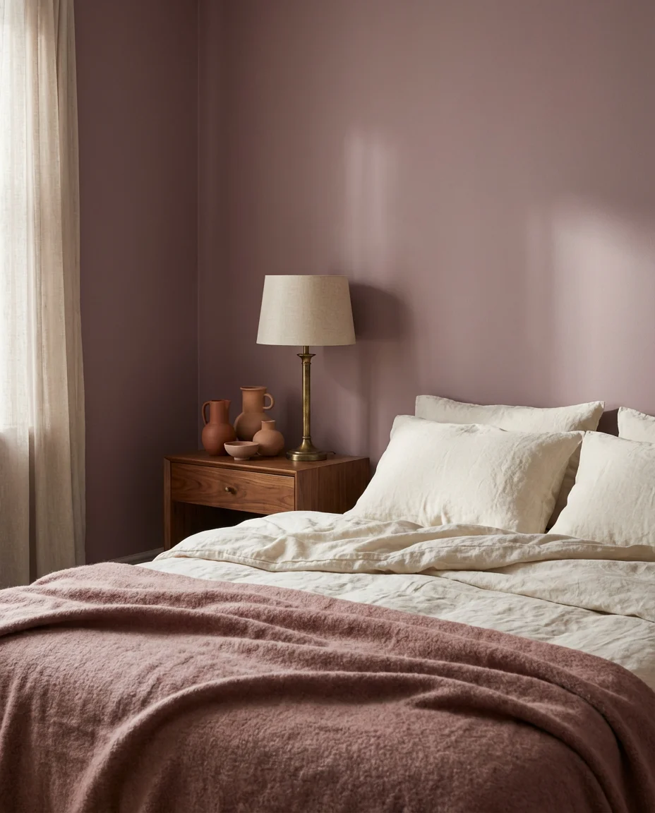 Pink Bedroom That Feels Grown-Up and Sophisticated 1
