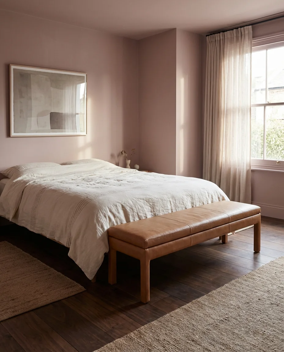 Pink Bedroom That Feels Grown-Up and Sophisticated 2