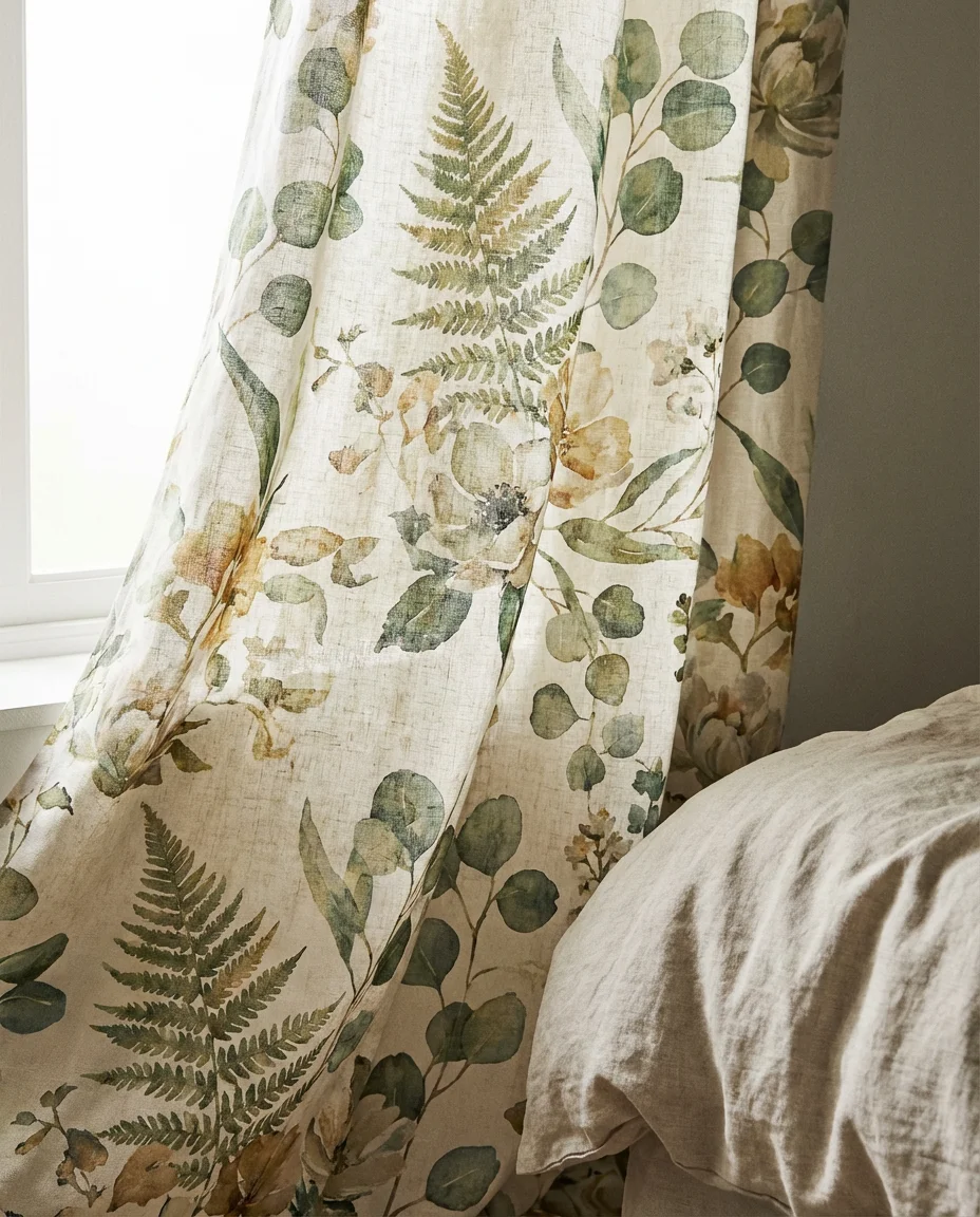 Printed Curtains for a Primary Bedroom with Personality 2