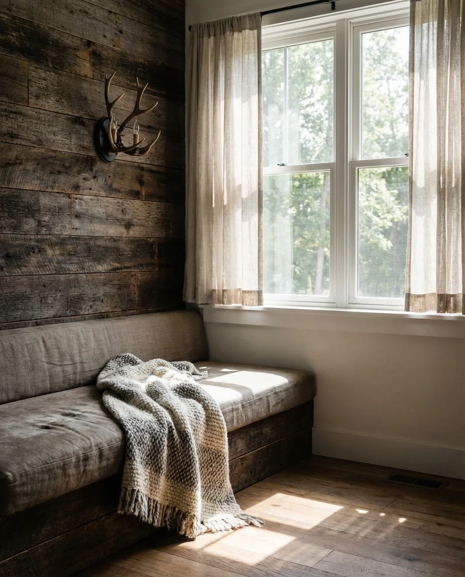 Rustic Interiors With Shiplap and Stone 2