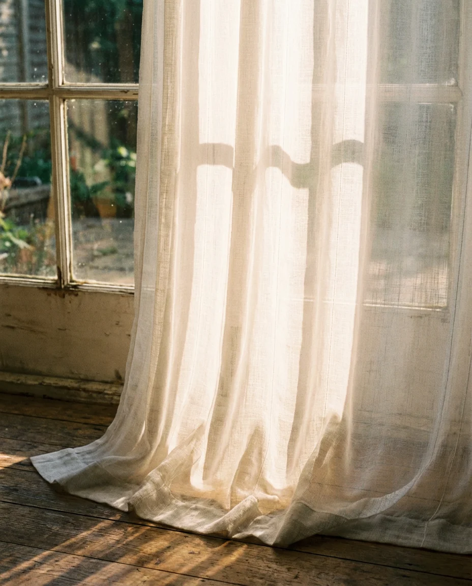 Sheer Curtains for a Light-Filled Bright Bedroom 2