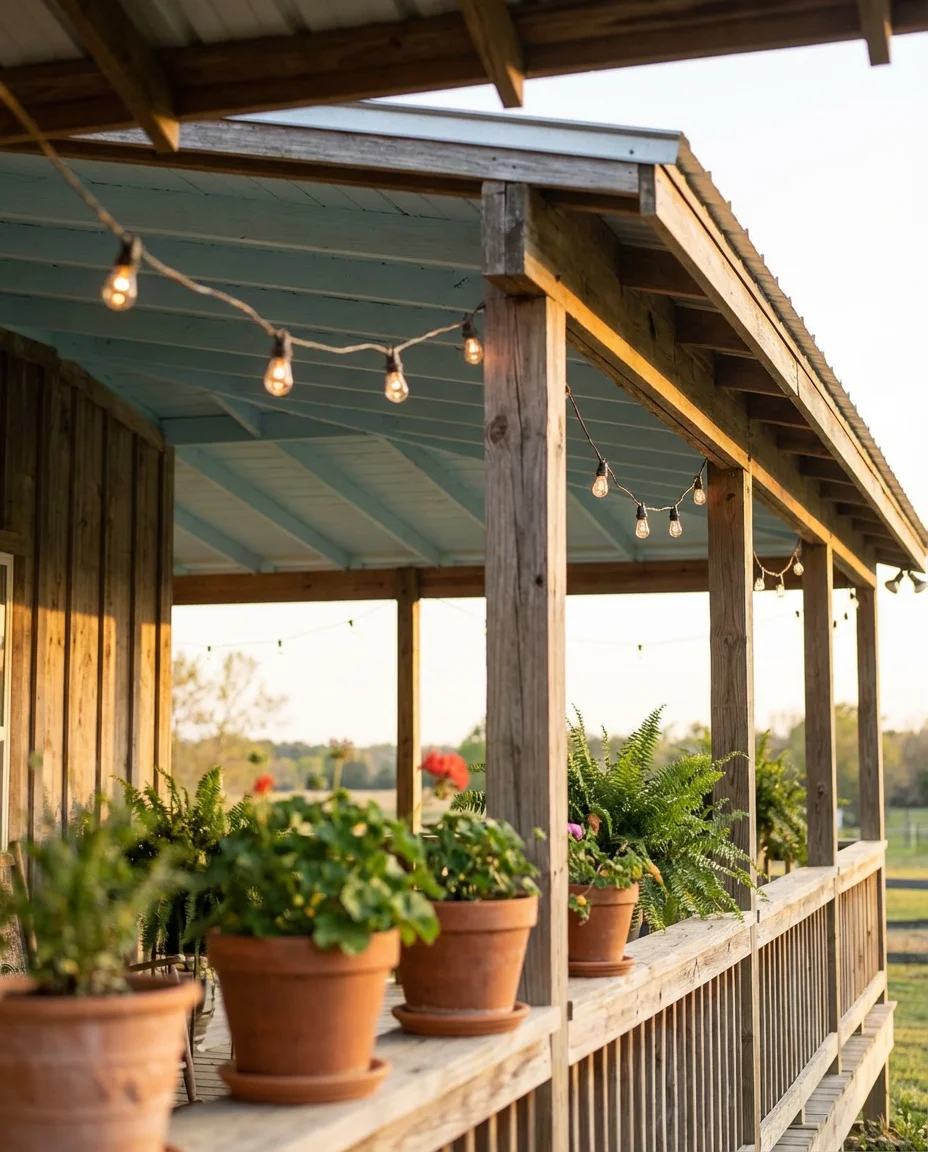 Single-Level Barndominium With Wraparound Porch 2