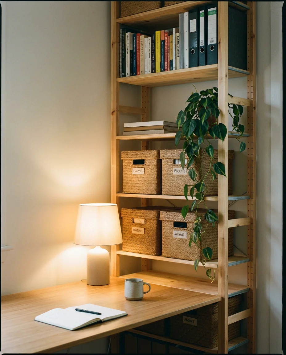 Small Office Wall Shelving That Means Business 2