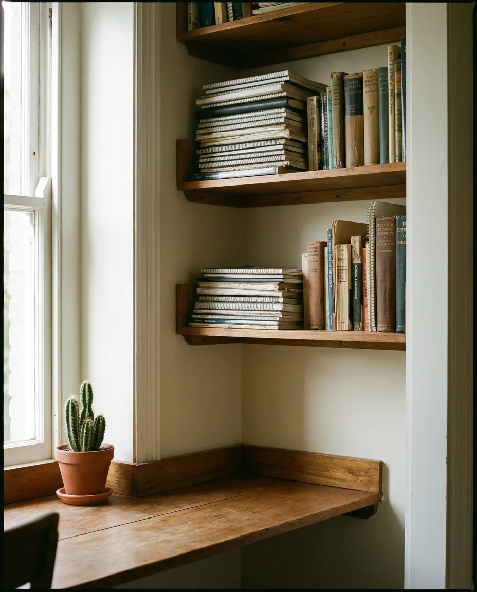 Study Room Bookshelves That Actually Help You Focus 2
