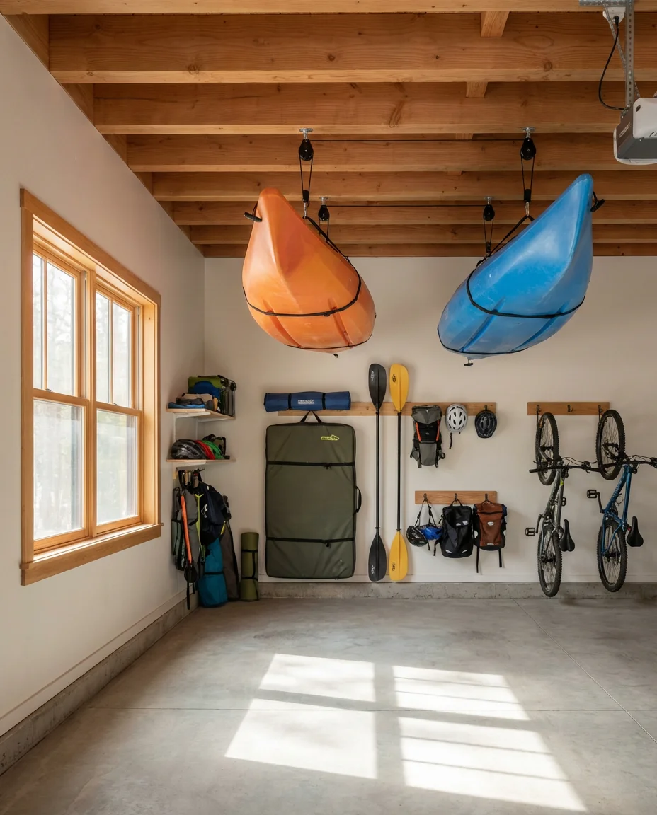 Vertical Bike Storage and Sports Equipment Solutions 2