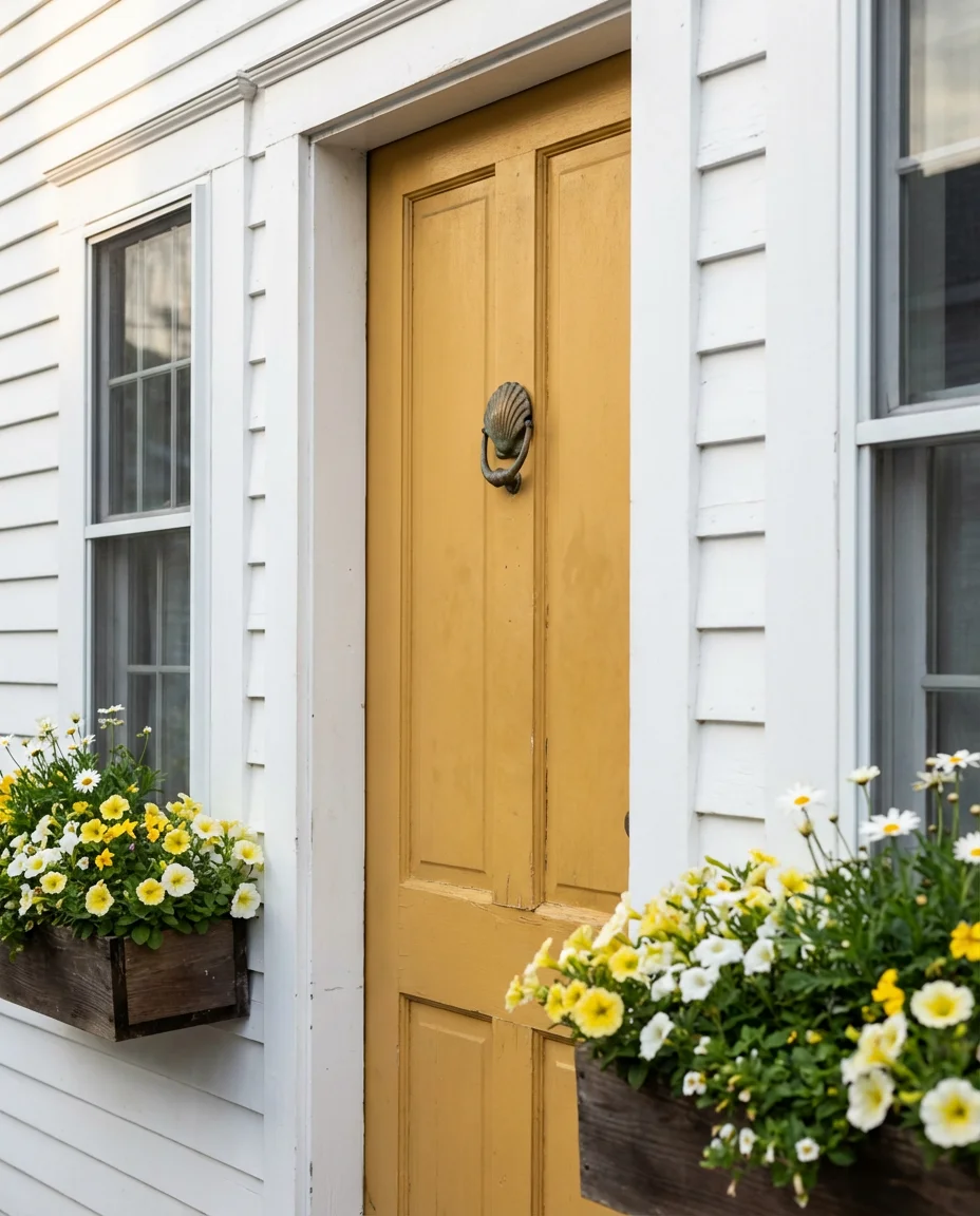 Warm Yellow Front Door Pop 2