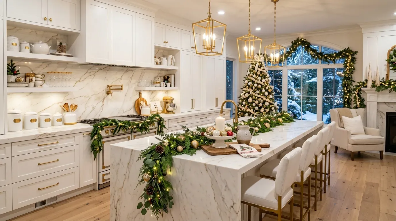 10 Christmas Kitchen Decor Ideas to Warm Homes in 2026 Today | CompactDecorHub | CompactDecorHub