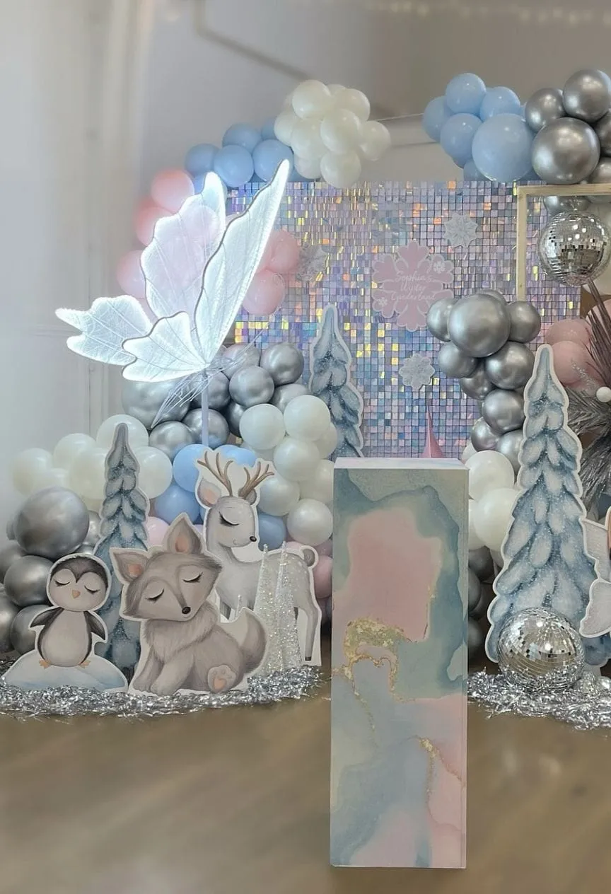 10 Magical Winter Onderland Party Ideas For Your Little Girl • Confetti &  Roses