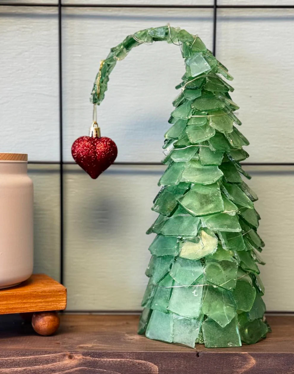 11/14/2026 Grinch and other Sea Glass Tree Workshop at Saltwater Gifts – Hammer & Stain Bay Area