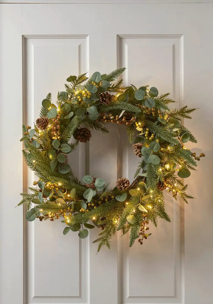 12 BEST Winter Wreaths for The Front Door [Not Christmas]