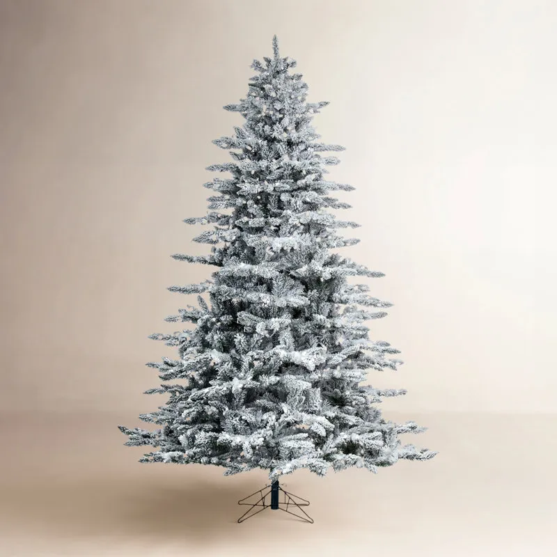 14' Lighted Artificial Fir Christmas Tree