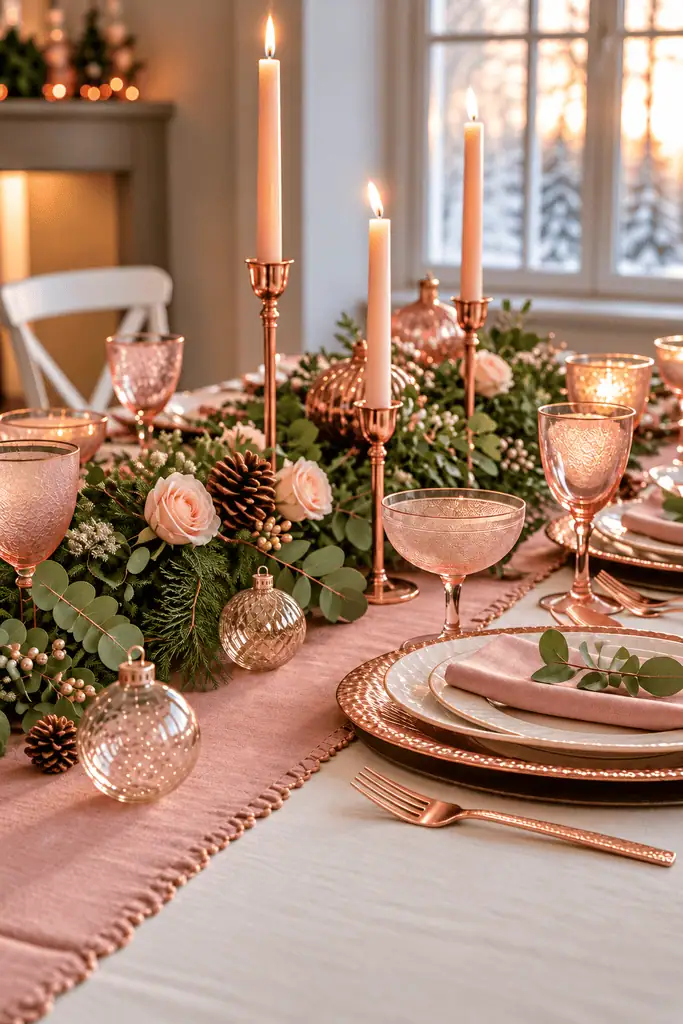 15 Pink Winter Decor Ideas That Break Every Traditional Holiday Rule
