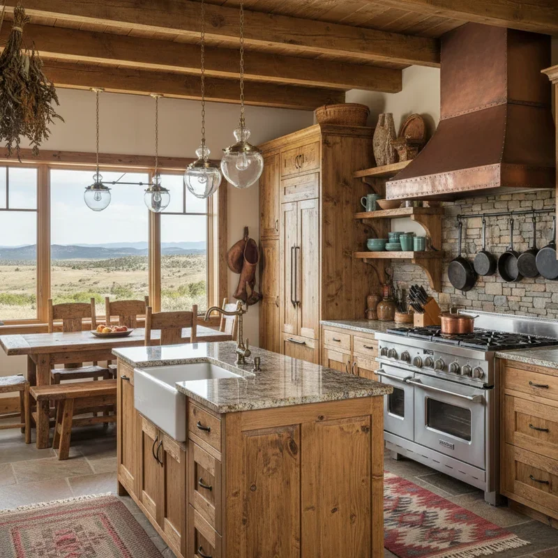 15 Western Kitchen Ideas for a Warm and Timeless Home