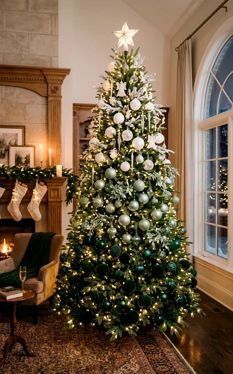 20 Sage Green Christmas Tree Ideas: Soft Tones for the Holidays -  SpaceOfMuse
