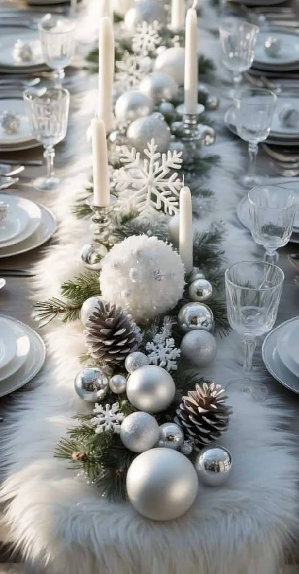 24 Snowflake Tablescape Ideas for a Winter Wonderland Celebration