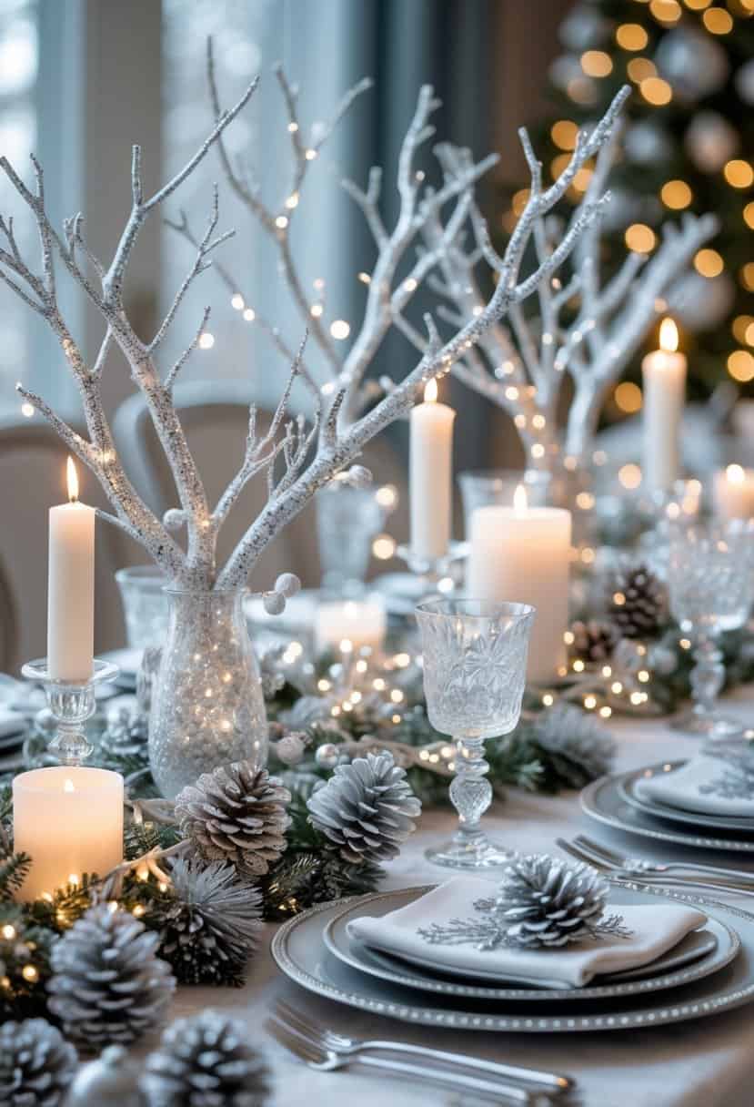 27 Winter Wonderland Tablescape Ideas for Snowy Celebrations