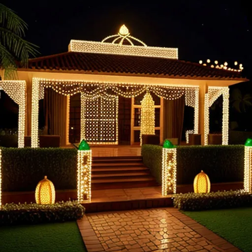 30+ Outdoor Diwali light decoration: Tips for home, office & more
