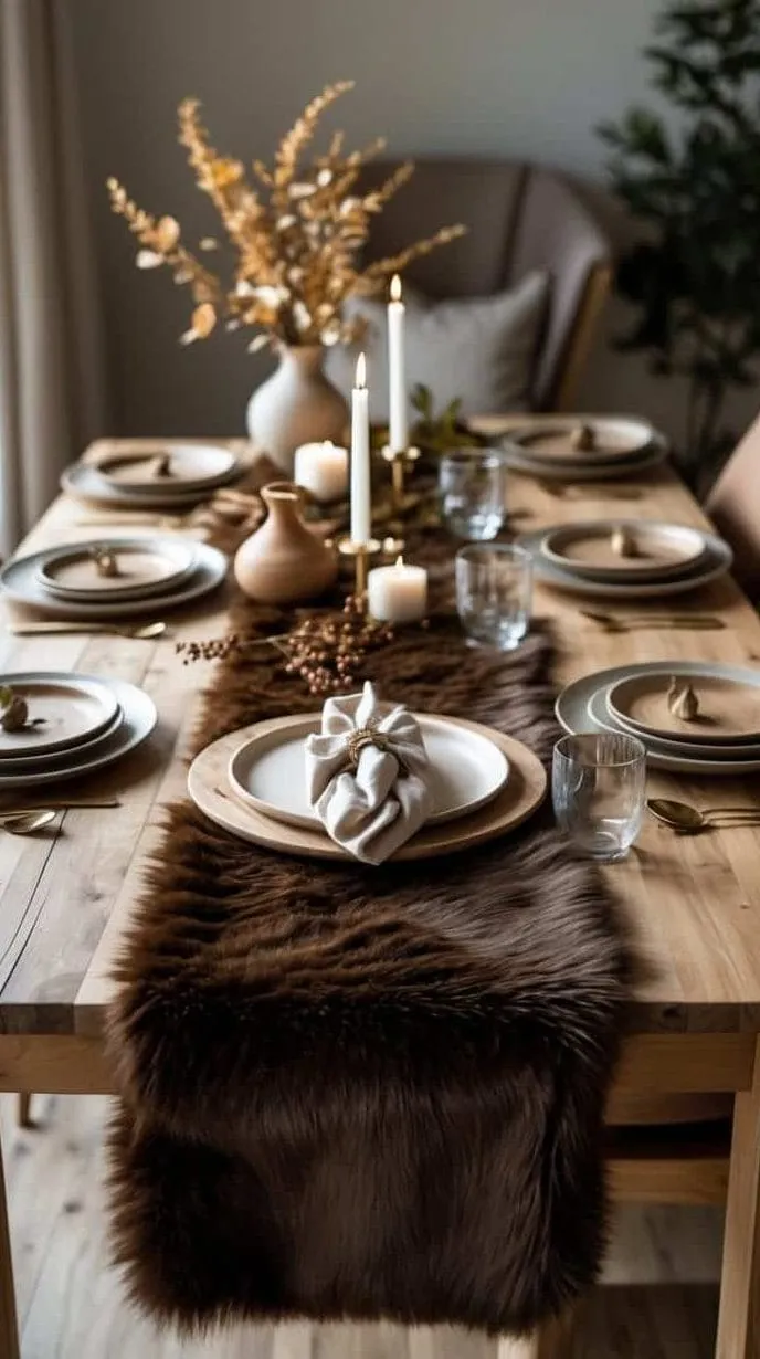 33 Brown Tablescape Ideas for Cozy and Inviting Meals