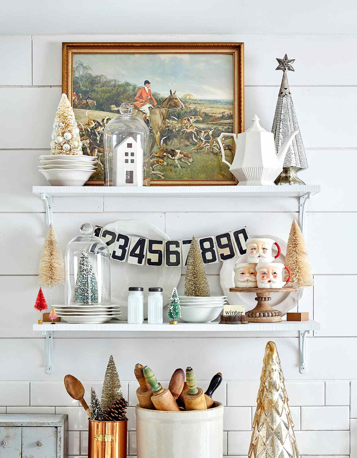 38 Cozy Christmas Decorating Ideas for the Kitchen