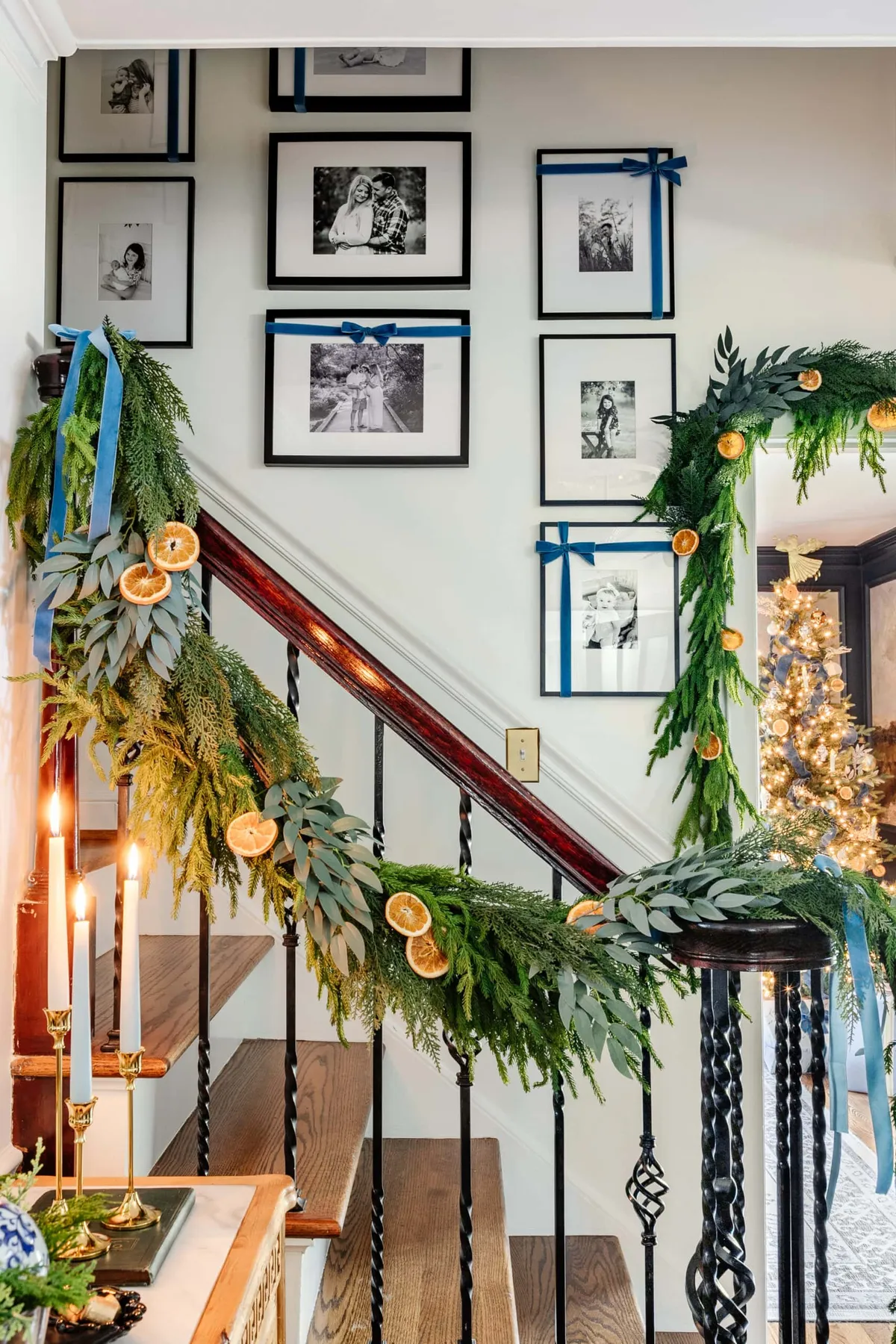 5 Minute Christmas Bow Ribbon Art - Bless'er House