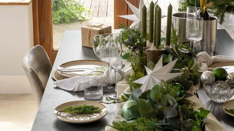 7 Christmas table decoration ideas