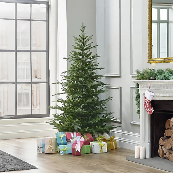 7ft Artificial Natural Green Realistic Fir Christmas Tree
