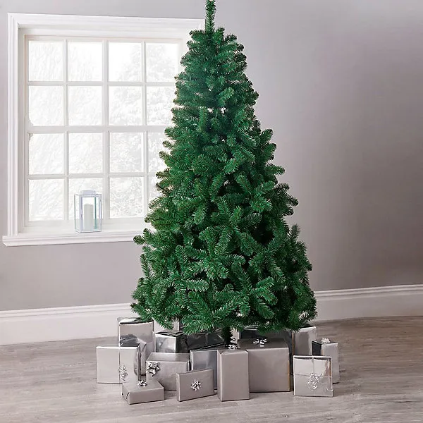 7ft Neo Scandinavian Tips Spruce Fir Tree Artificial Christmas Tree Xmas Green