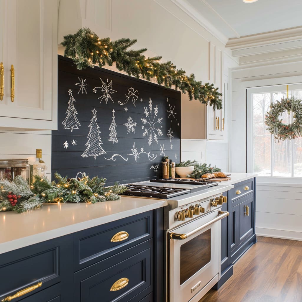 A Cozy Christmas Kitchen: 50 Easy Decor Ideas for American Kitchens | Fancy  House Design