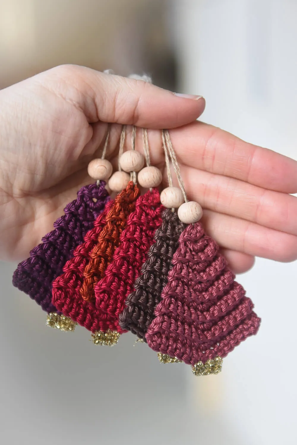 Adorable Crochet Christmas Trees | lilleliis