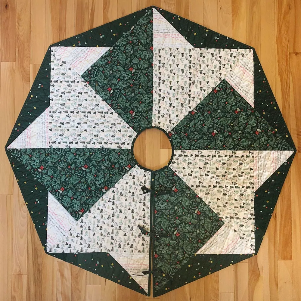 Another Spinning Star Tree Skirt