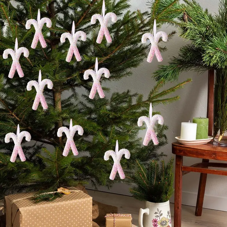 AuroraX Decorative Christmas Decoration Bohemian Hanging Plastic Keepsake  Ornaments cute Pastel Candy for Tree Decoration,Xmas Decor,Women -  Walmart.com
