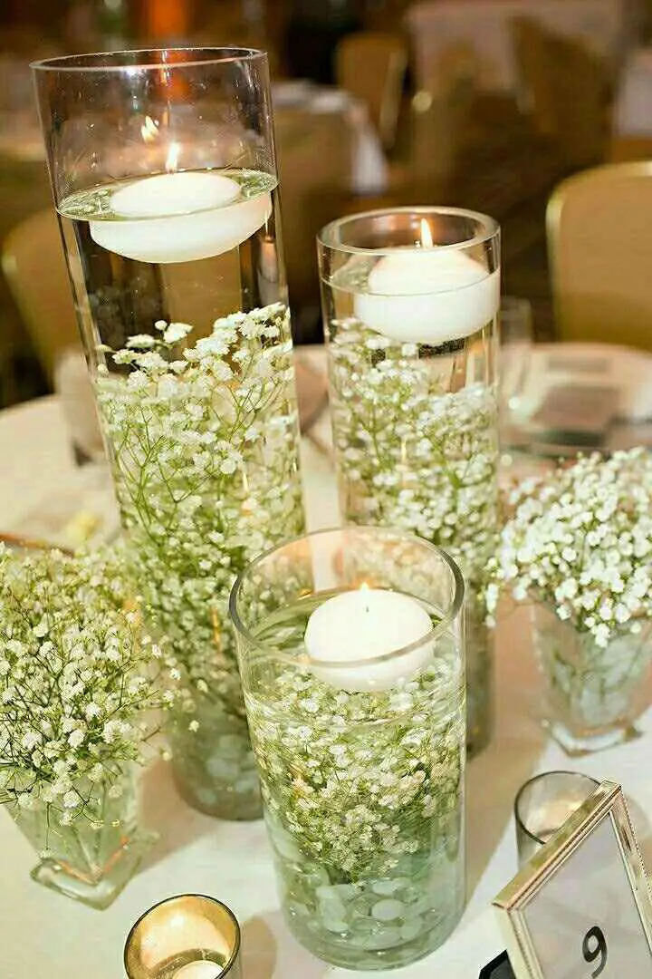 Babys breath centerpiece | Weddings, Do It Yourself | Wedding Forums |  WeddingWire