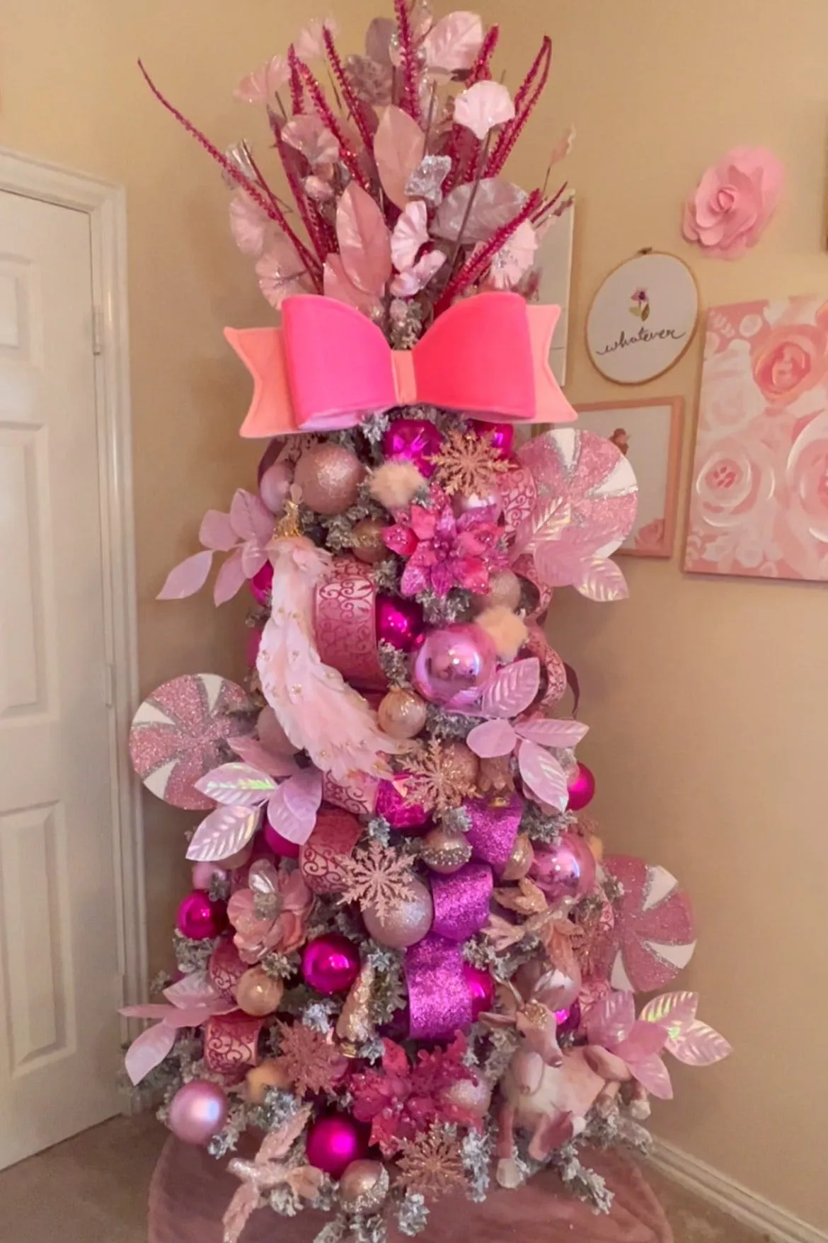 Barbie Pink Christmas Tree Ideas Barbie Christmas Tree