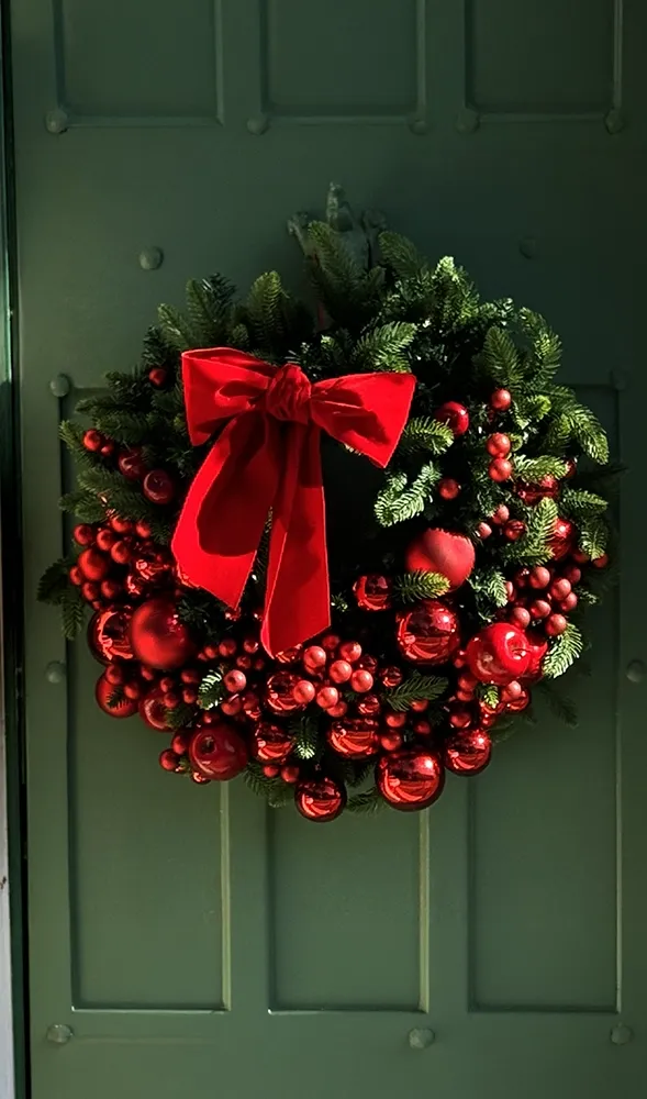 Best ENCHANTING CHRISTMAS WREATH – 60 cm