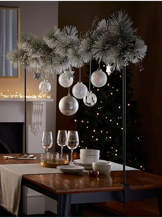 Black Christmas Table Arch | Christmas | George at ASDA