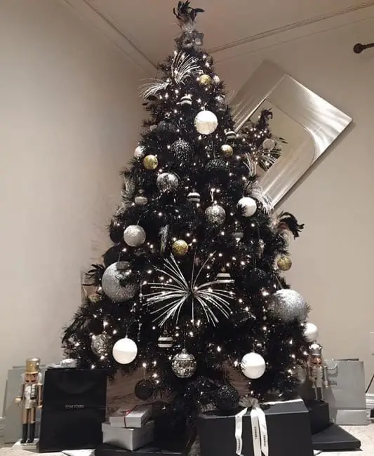 Black Christmas Trees, Stunning Holiday Decorations