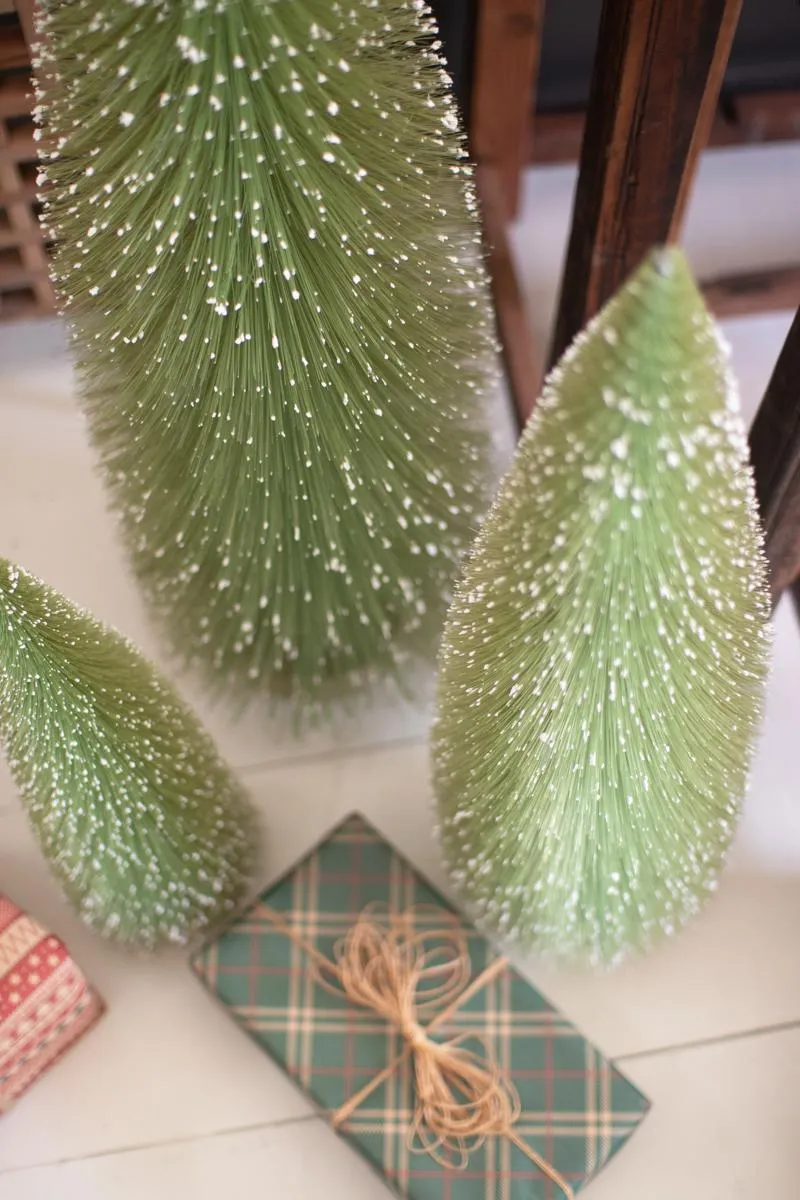 Bottle Brush Christmas Trees (Set of 3) – Bella Bohemian