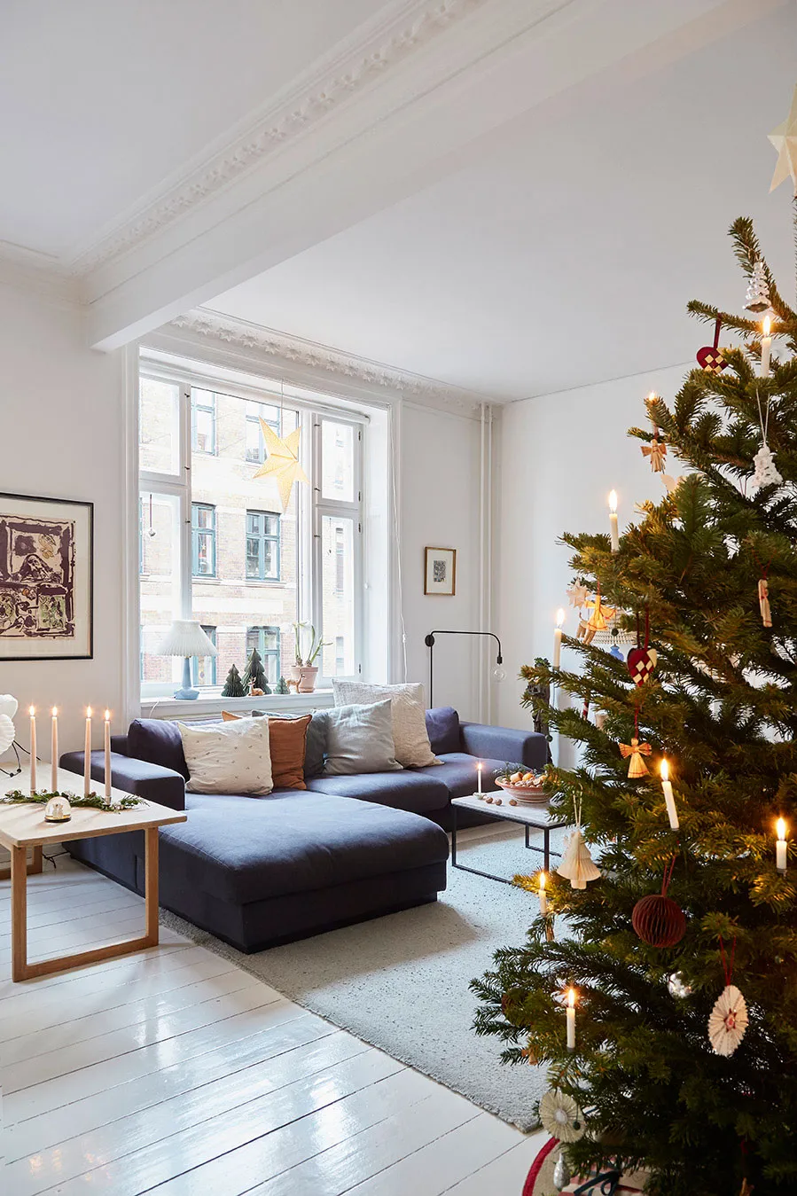Bright festive interiors of apartment in Denmark 〛 ◾ Photos ◾ Ideas ◾ Design