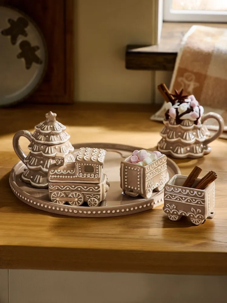 Buy Brown Gingerbread Hot Chocolate Station with Mugs from the Next UK  online shop