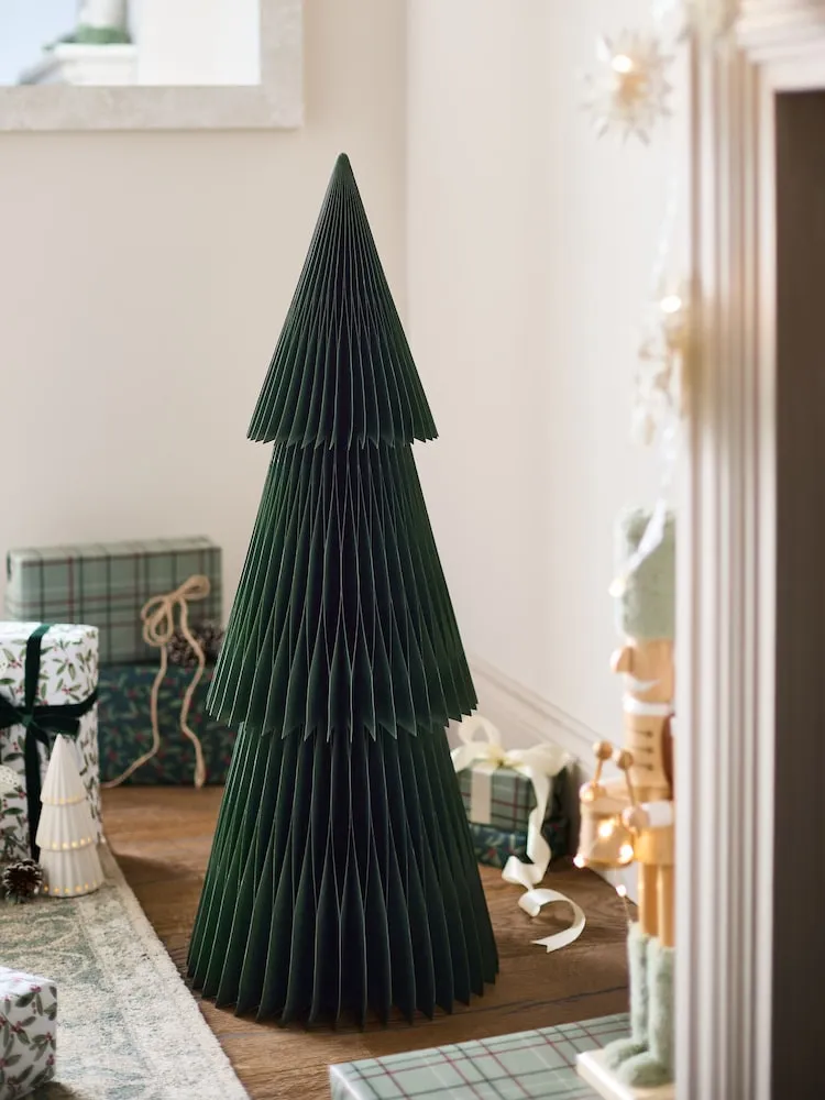 Buy Green 3ft Paper Christmas Tree from Next Bahrain