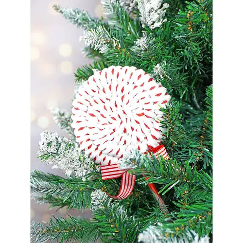 Buy Little Surprise Box 5Pcs Red Candyland Themed Big Size Christmas Tree Ornaments Online