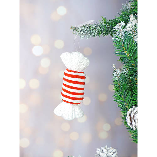 Buy Little Surprise Box 5Pcs Red Candyland Themed Big Size Christmas Tree Ornaments Online